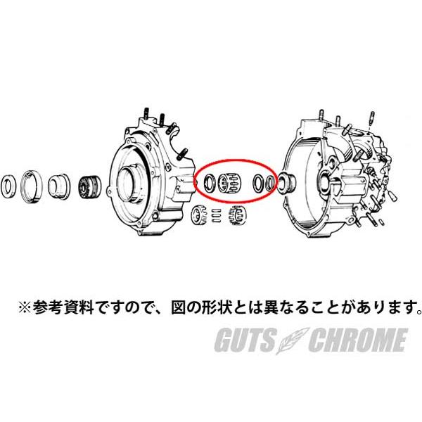 V-TWIN製　ライトクランクケースベアリングアッシー　58-86BT_1