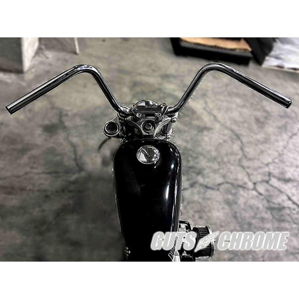 GUTS CHROME（ガッツ クローム） 70'S エイプハンドル ヘコミ無し