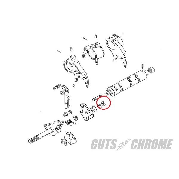 GUTS CHROME（ガッツ クローム） ○カムチェーンテンショナー