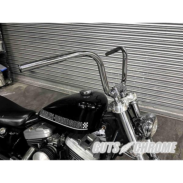 GUTS CHROME ハーレー ハンドル クローム ナローエイプミディアム 