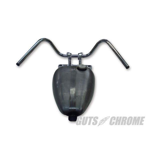 GUTS CHROME ハーレー ハンドル クローム ローライズバー ヘコミ
