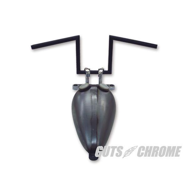 GUTS CHROME（ガッツ クローム） ハーレー ハンドル ブラック Zバー 10 