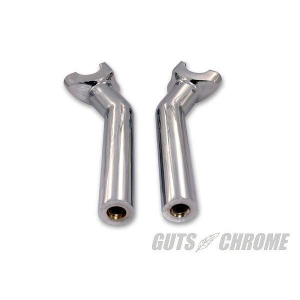 V-TWIN 6.5インチ プルバックライザー クローム_1