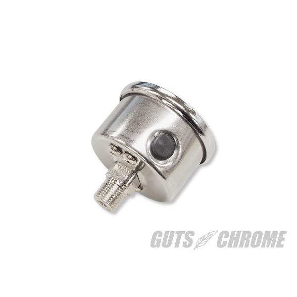 GUTS CHROME（ガッツ クローム） オイルプレッシャーゲージ ブラック