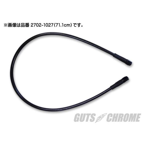 GUTS CHROME（ガッツ クローム） 2702-1032 ブレーキホース ブラック