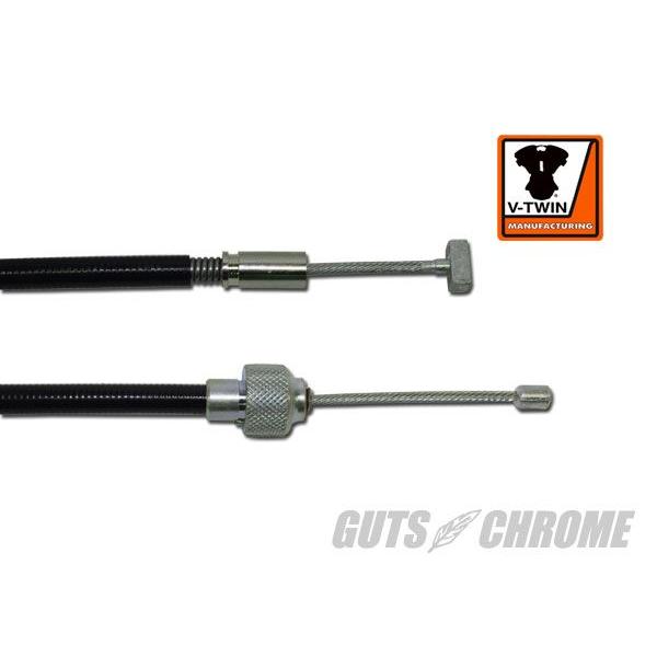GUTS CHROME（ガッツ クローム） V-TWIN製 クラッチケーブル 52-70 K
