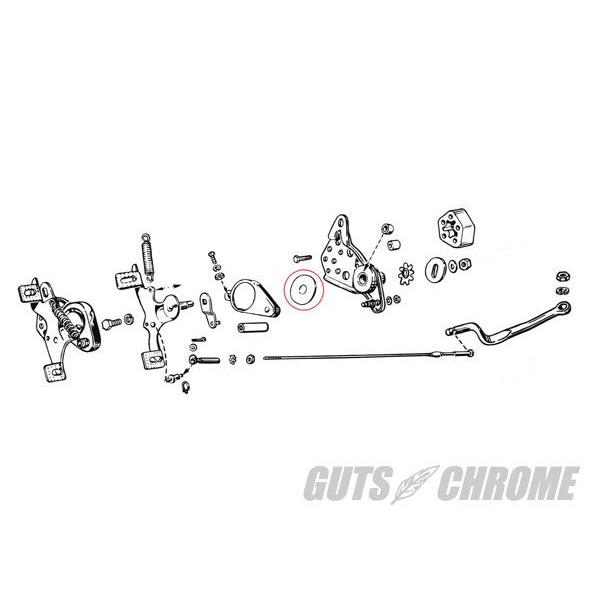 GUTS CHROME（ガッツ クローム） ロッカークラッチ用 フリクション
