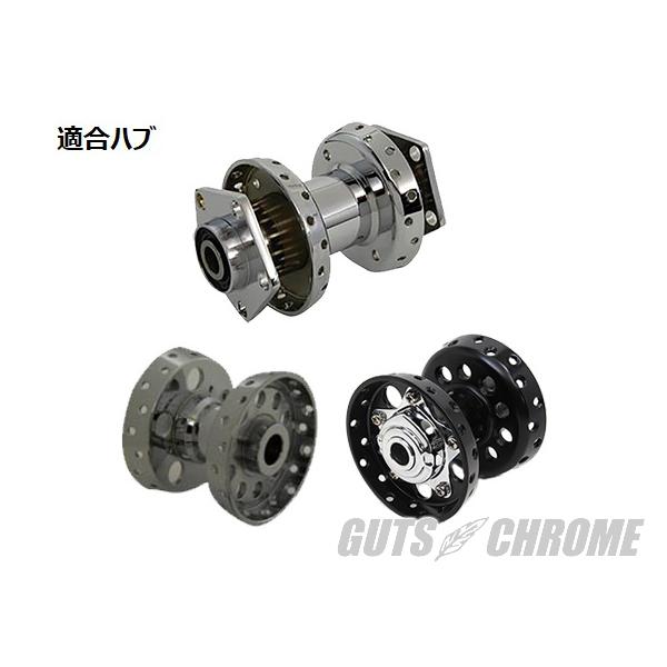GUTS CHROME（ガッツ クローム） V-Twin製 16インチ スポークセット