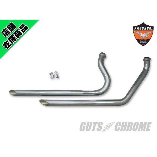 GUTS CHROME（ガッツ クローム） 70-84年FL用 ドラッグパイプ : ガッツ