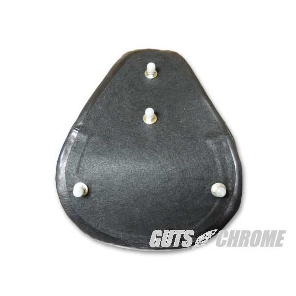 GUTS CHROME HardRide レザーソロシート クロスステッチ GUTS CHROME（ガッツ クローム） HardRide レザーソロシート クロス