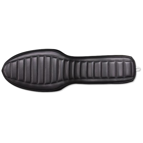 ▽HARD RIDE レザーコブラシート ブラック 4速フレーム用 : ガッツ