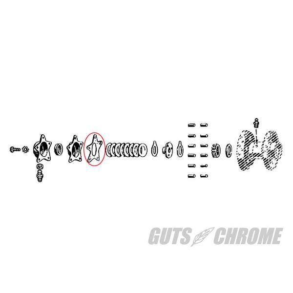 ホイールベアリングカバーGKスターハブ 35-66｜gutschrome｜02