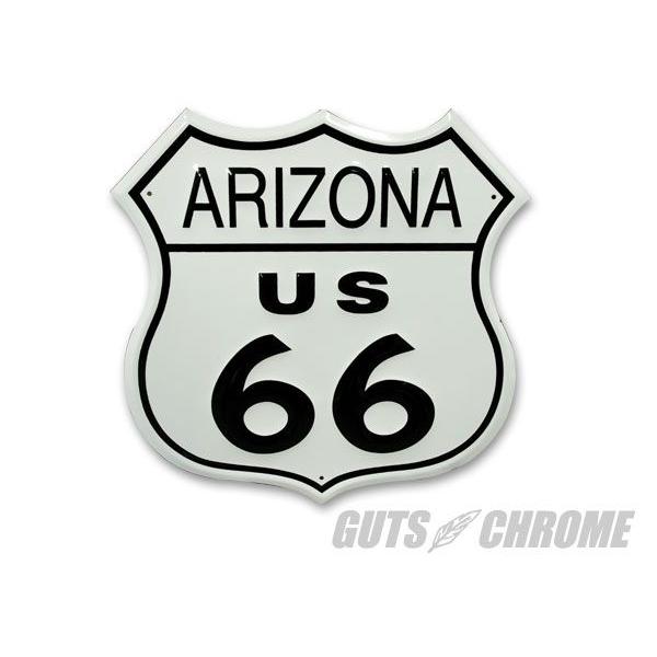 メタルサイン Route 66 Arizona｜gutschrome