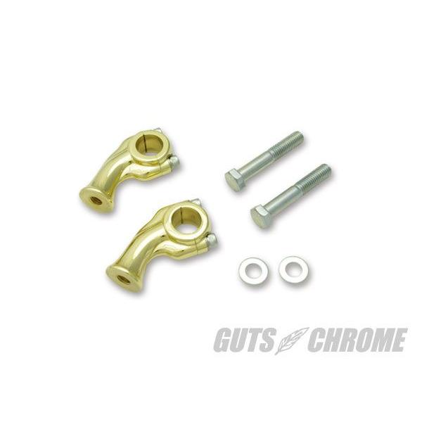 K-Tech 2.5インチプルバックライザー ブラス