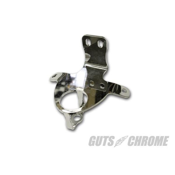ケース　金属足付き GUTS CHROME（ガッツ クローム） XL用ミニメーターマウント付エンジン