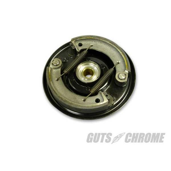 V-TWIN製74スプリンガー ドラムブレーキ クロームセット シングルカム仕様