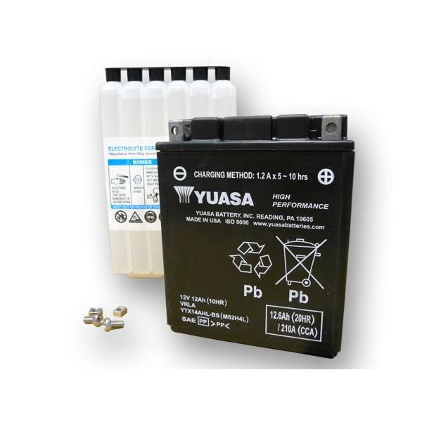 72年〜80年 Z/KZ系 ユアサ MFバッテリー（Z1/Z2/Z750/Z900/Z1000/D1/KZ