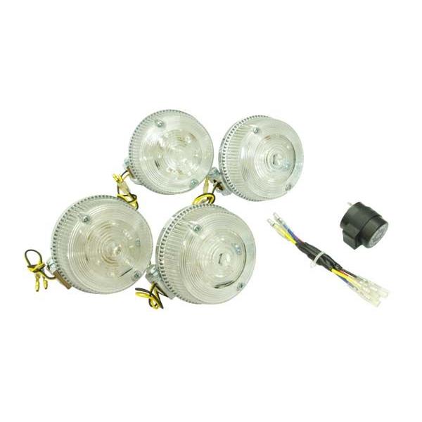 Z2タイプLEDウィンカー クリア (Z1/Z750/Z900/Z1000/H2/SS750/SS350/A4