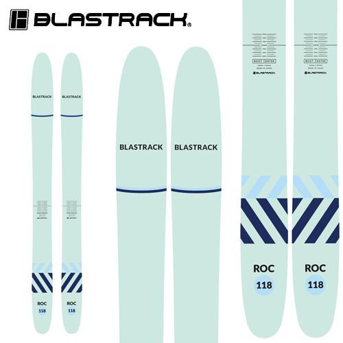 スキー板 ブラストラック 22-23 BLASTRACK アールオーシー ROC 118 (板のみ)