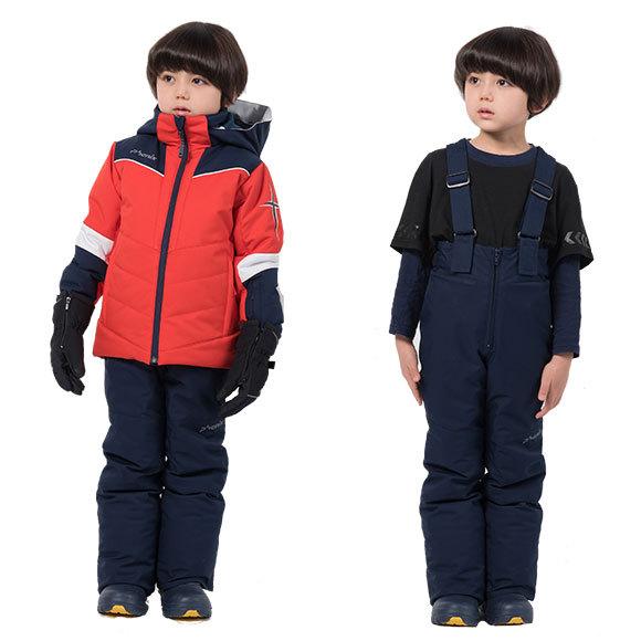 フェニックス phenix スキーウェア ジュニア Sagittarius Kid's Two-Piece 上下セット 子供用 ESBG22P72｜gutsoutdoorshop