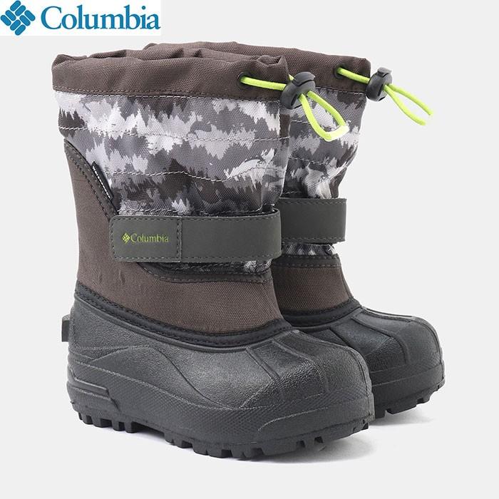 Columbia コロンビア 防寒靴 スノーシューズ チルドレンズ パウダーバグ プラス 2 プリント 子供用 ジュニア Col 015 特価コロンビア 1327 Sagaretxe Net