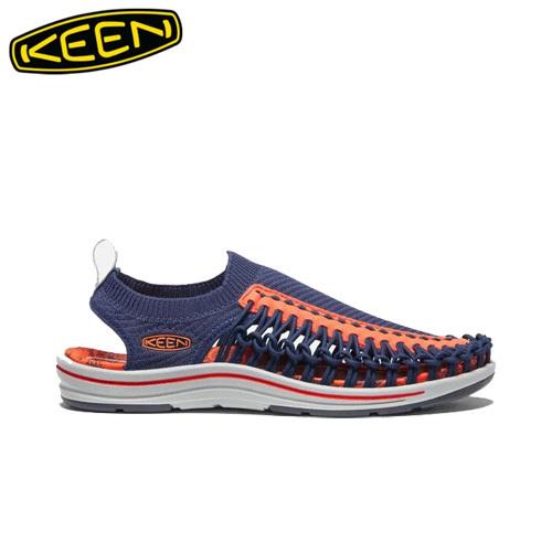 キーン KEEN ユニーク エヴォ UNEEK EVO (Dark Night/Orange Paisley) メンズ サンダル｜gutsoutdoorshop