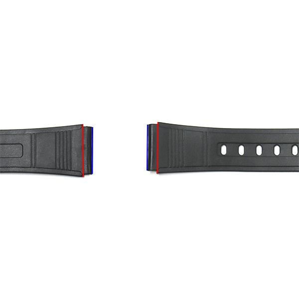カシオ タイメックス デジタル ウォッチ 互換 ラバー ベルト 20mm 22mm