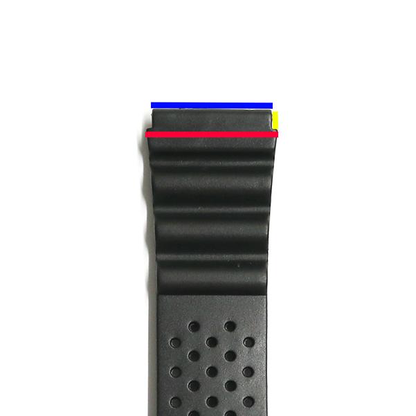 チープ カシオ 系統 など 互換 ラバー ベルト 18mm 20mm 22mm ca-022