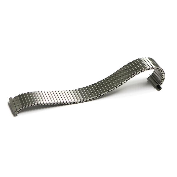 gstp 手巻き時計　希少　蛇腹バンド 腕時計 蛇腹 ベルト ラグ 伸縮 フィットカン 16mm から 23mm まで