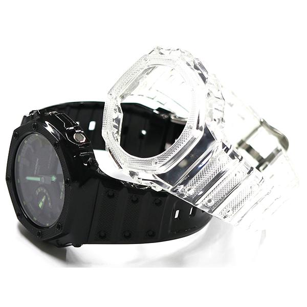 ジーショック Gショック カシオーク GA 2100 互換 ベルト ベゼル