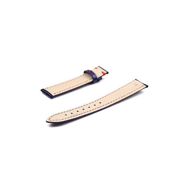 ①22mmー18mm【最高級ポロサスクロコ】腕時計 革ベルト Dバックル