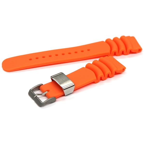 セイコー ダイバーズ ラバー ベルト 22mm ウレタン ステンレスループ