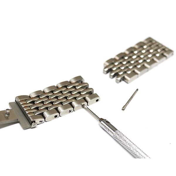 ライス ブレス 7LINK 20mm 22mm 腕時計 ステンレス ベルト 弓カン 直