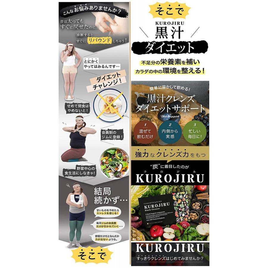 黒汁 Kurojiru 炭 サプリ クレンズ ダイエット 30包 1ヶ月分 日本製 Fabius グットクエスト 通販 Yahoo ショッピング