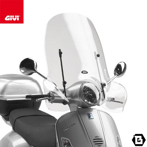 GIVI（ジビ） GIVI 104A クリアスクリーン 透明ウインドシールド（取付