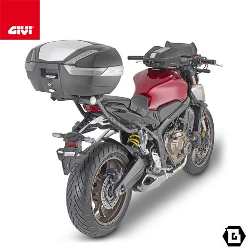 GIVI 1185FZ リアキャリア リアボックス 用 MONORACK モノラック ／ HONDA CB 650 R (21 - 23)専用｜guubeat-moto｜03