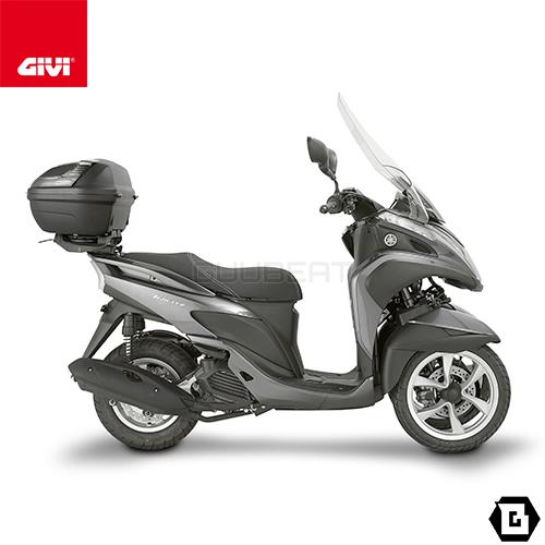 GIVI 2120DT スクリーン／YAMAHA TRICITY 125-155 (14 - 23) / MBK TRYPTIK 125 (14 - 17)専用／ジビ｜guubeat-moto｜10