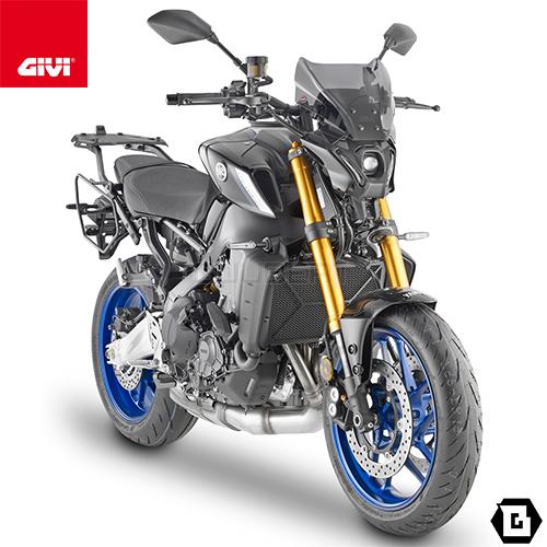 【5/22当店在庫品】GIVI 2156FZ リアキャリア リアボックス 用 MONORACK モノラック ／ YAMAHA MT-09 / MT-09 SP (21 - 23)専用｜guubeat-moto｜04