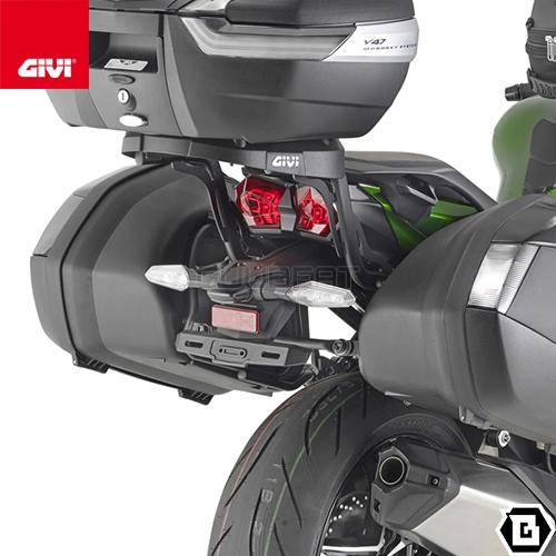 GIVI 4123FZ リアキャリア リアボックス 用 MONORACK モノラック ／ KAWASAKI NINJA H2 SX (18 - 23)専用｜guubeat-moto｜02