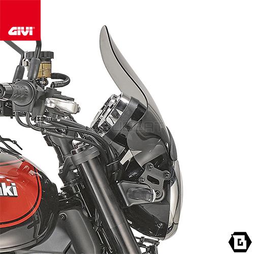 GIVI（ジビ） GIVI A210 ユニバーサルスクリーン スモーク 36.5×35cm