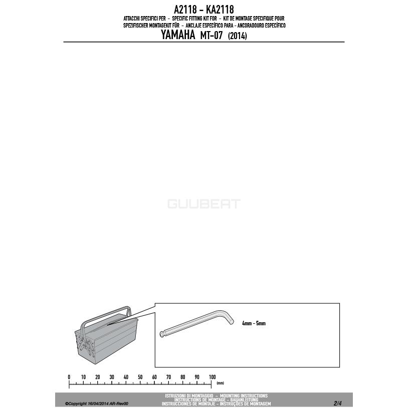 GIVI（ジビ） GIVI A2118 スモークスクリーン 汎用 小型ウインド