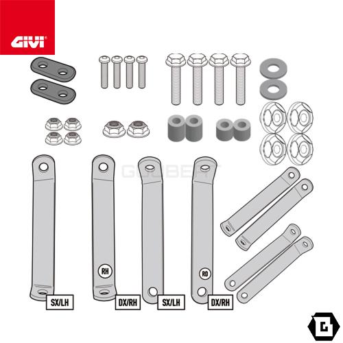 GIVI（ジビ） GIVI A6119A スクリーン440A・441A専用 取付キット