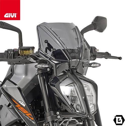 GIVI A7708 スクリーン/KTM 890 デューク R / KTM 790 デューク GIVI A7708 スクリーン/KTM 890 デューク R / KTM 790 デューク