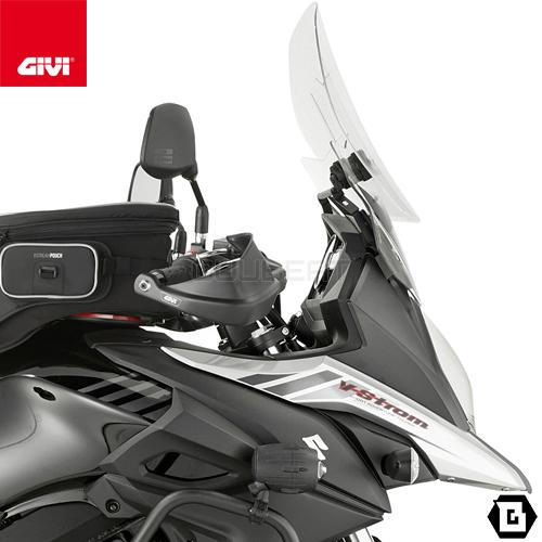 GIVI AF3112 Airflowシリーズ スライドスクリーン／SUZUKI DL 650 V-STROM (17 - 23)専用／ジビ