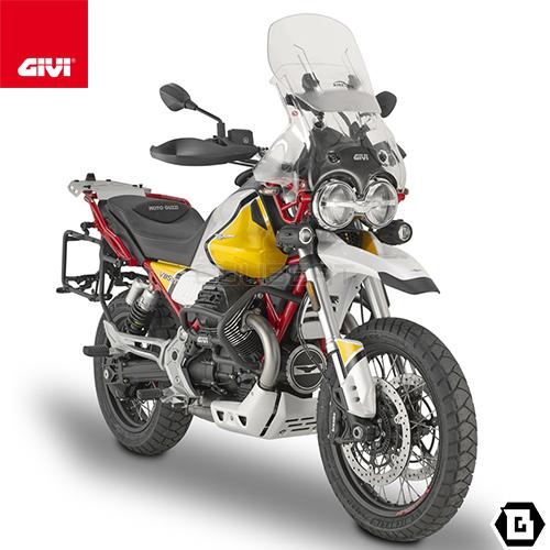 GIVI AF8203 Airflowシリーズ スライドスクリーン／MOTO GUZZI V85 TT (19 - 23)専用／ジビ｜guubeat-moto｜02