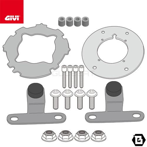 GIVI（ジビ） 【在庫セール1/7まで】GIVI BF61 タンクロック