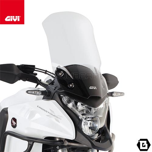 GIVI（ジビ） GIVI D1110ST クリアスクリーン｜HONDA VFR1200X クロス