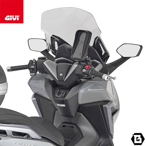 Givi D1187ST Clear Motorcycle Screen Honda Forza 350 2021 on