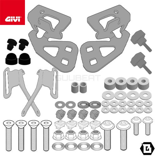 GIVI D2139KIT フィッティングキット スクリーン用／YAMAHA TRACER 900 