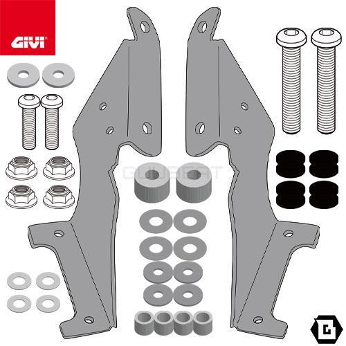 GIVI（ジビ） 【セール6/2まで】GIVI D2143KIT スクリーン取付用